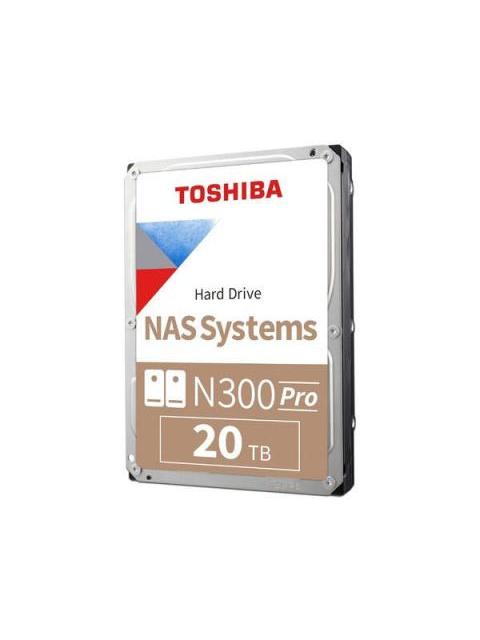 DISCO DURO PARA NAS TOSHIBA N300 PRO 3.5 20TB SATA III 6 GBIT-S 7200RPM 512MB CACHE