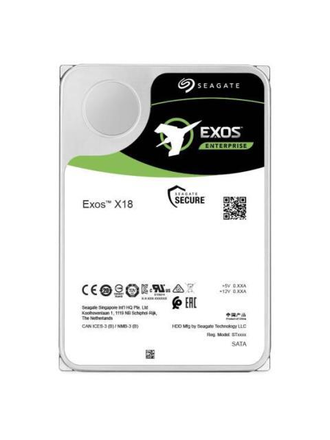 DISCO DURO PARA SERVIDOR SEAGATE EXOS X18 16TB SAS 7200RPM 3.5 12GBIT-S