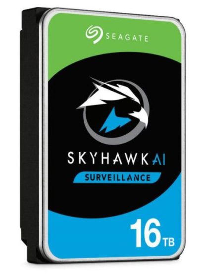 DISCO DURO PARA VIDEOVIGILANCIA SEAGATE SKYHAWK AI 3.5 16TB SATA III 6 GBIT-S 7200RPM 256MB CACHE