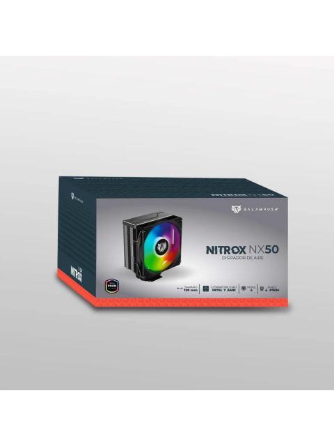 DISIPADOR CPU BALAM RUSH NITROX NX50 120MM 800 - 1800RPM NEGRO - Image 7
