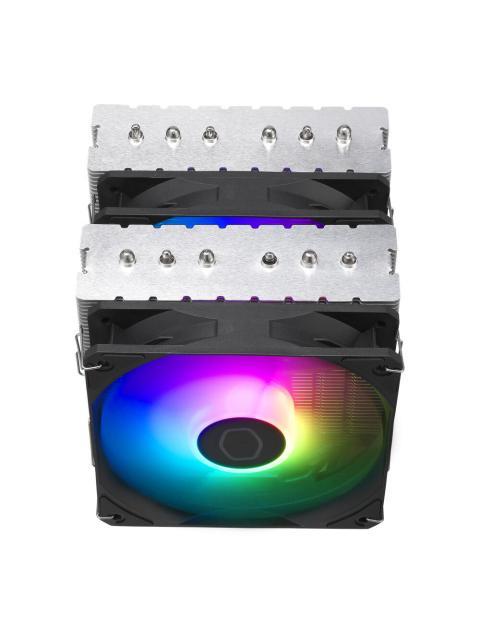 DISIPADOR CPU COOLER MASTER HYPER 620S ARGB 120MM 650 - 1750RPM NEGRO-PLATA - Image 3