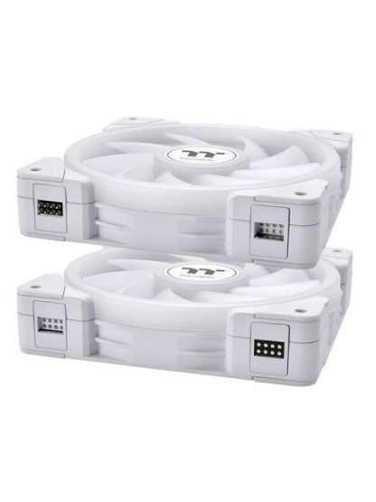 VENTILADOR THERMALTAKE SWAFAN EX12 ARGB SYNC 120MM 500 - 2000RPM BLANCO - 3 PIEZAS - Image 2