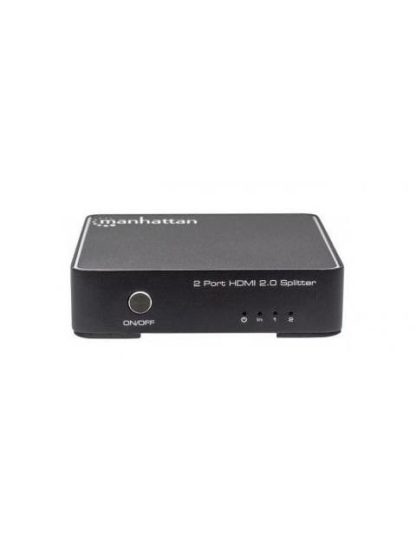 MANHATTAN VIDEO SPLITTER HDMI 2 PUERTOS NEGRO - Image 3