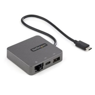 STARTECH  DOCKING STATION USB C 1X USB A 1X HDMI-VGA-RJ-45 NEGRO-PLATA