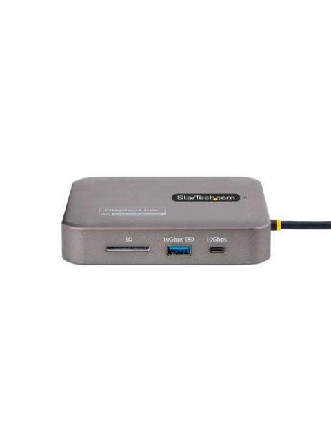 DOKING STATION STARTECH USB-C 2X USB 3.2 2X HDMI RJ-45 SD 10GBPS GRIS 102B-USBC-MULTIPORT - Image 3