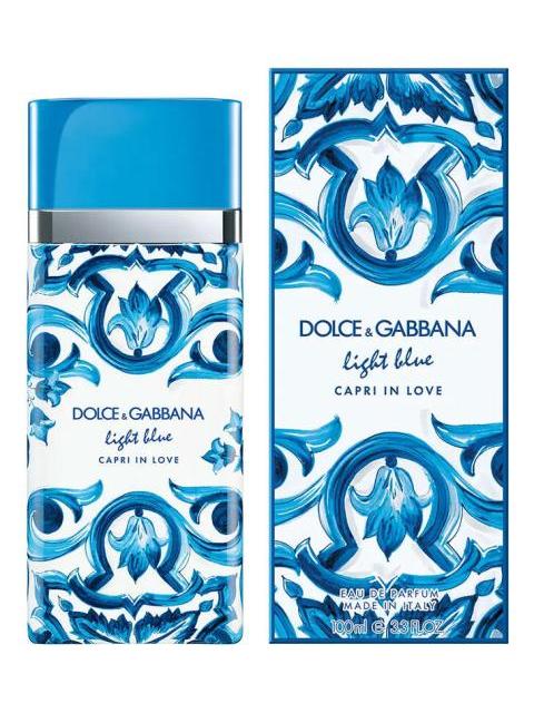 DOLCE & GABBANA LIGHT BLUE CAPRI IN LOVE WOMEN 100ML EDP - Image 3
