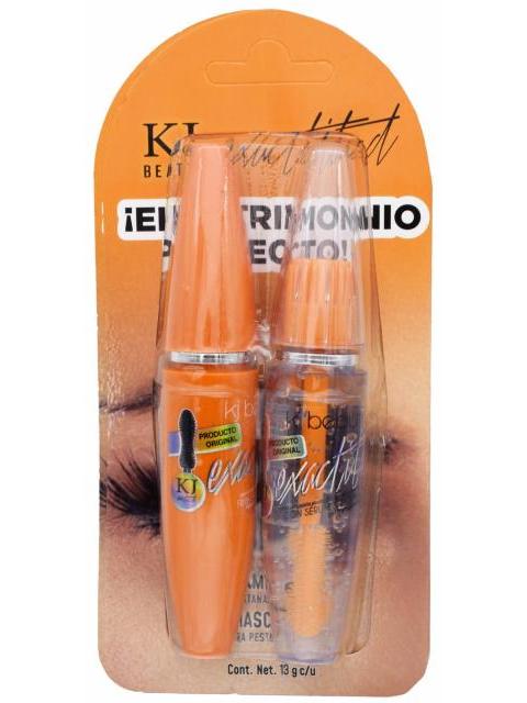 DUO TRATAMIENTO PESTAÑAS CEJAS CON SERUM BIOTINA 13 G C U KJ BEAUT