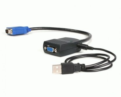 STARTECH  MINI DUPLICADOR DIVISOR DE VIDEO VGA DE 2 PUERTOS USB NEGRO - Image 2