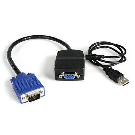 STARTECH  MINI DUPLICADOR DIVISOR DE VIDEO VGA DE 2 PUERTOS USB NEGRO - Image 6