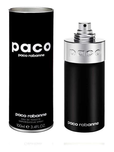 EAU DE TOILETTE MASCULINO PACO LATA 100 ML VOLUMEN UNITARIO 100 ML