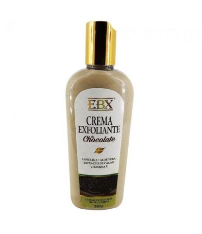 EBX CREMA EXFOLIANTE CHOCOLATE ( 240GR ) LANOLINA.ALOE VERAEXTRAC MEGAMIX