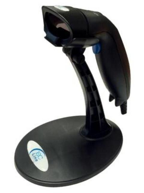 EC LINE EC-LS-9620 LECTOR DE CODIGO DE BARRAS LASER 1D- INCLUYE CABLE USB Y BASE