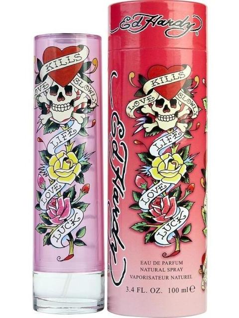 ED HARDY DAMA CHRISTIAN AUDIGIER 100 ML EDP SPRAY - ORIGINAL