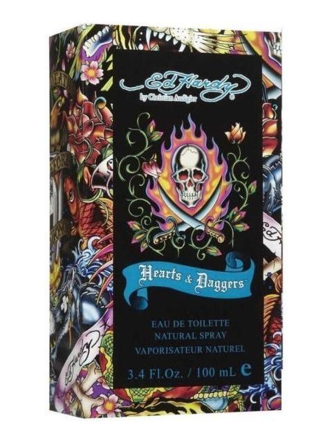 ED HARDY HEARTS AND DAGGERS CABALLERO 100 ML EDT SPRAY - Image 3