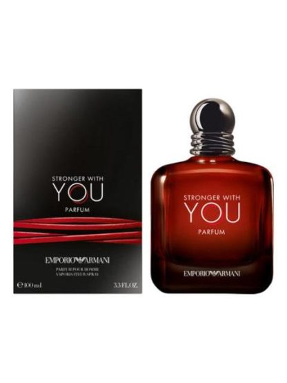 EMPORIO ARMANI STRONGER WITH YOU 100ML PARFUM - Image 3
