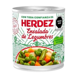 ENSALADA DE LEGUMBRES HERDEZ 220 G