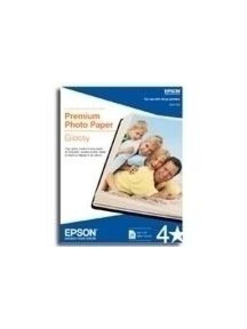 EPSON PAPEL FOTOGRAFICO BRILLANTE PREMIUM 252G-M² TAMANO A7 20 HOJAS