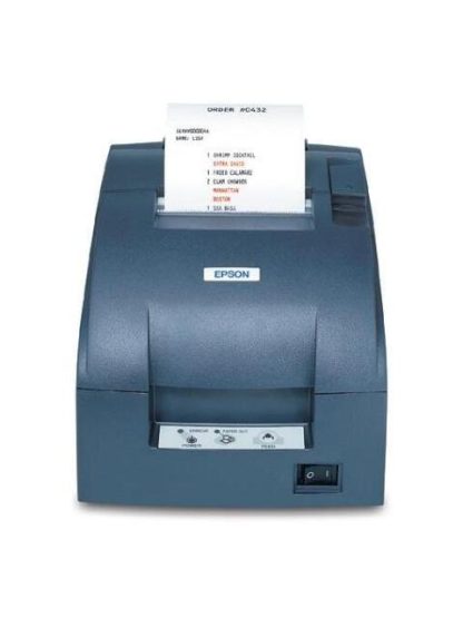 EPSON TM-U220D IMPRESORA DE TICKETS MATRIZ DE PUNTOS SERIAL NEGRO - INCLUYE FUENTE DE PODER SIN CABLES
