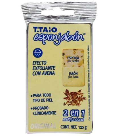 ESPONJABON AVENA EXFOLIANTE 120 G TTAIO