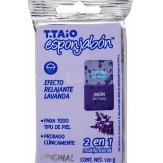 ESPONJABON CON LAVANDA 120 G TTAIO