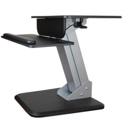 STARTECH  ESTACION DE TRABAJO DE PIE Y SENTADO ARMSTS HASTA 13KG PARA MONITOR 30 NEGRO-PLATA - Image 2