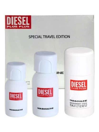 ESTUCHE DIESEL PLUS PLUS HOMBRE 75ML+35ML+75ML DEODARANT