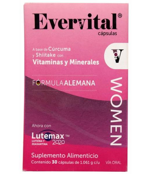 EVERVITAL WOMEN 30 CAP EVERVITAL