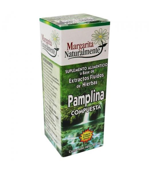 EXT. FLUIDO DE HIERBAS PAMPLINA COMPUESTO 50ML.SOBREPESO MARGARITA SANAMENTE