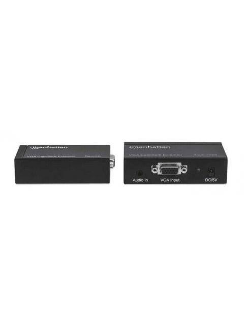 MANHATTAN EXTENSOR DE AUDIO Y VIDEO HASTA 300M VGA CAT5-5E-6 - Image 9