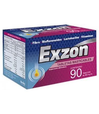 EXZON 90 TAB MASTICABLES BIOMIRAL