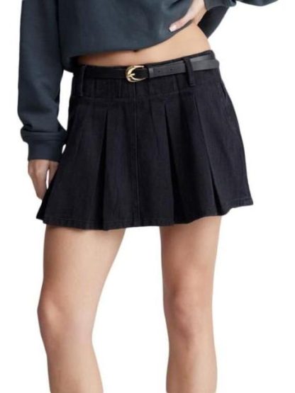 FALDA CINTURA REGULAR NEGRO ATMOSPHERE DNM - Image 4