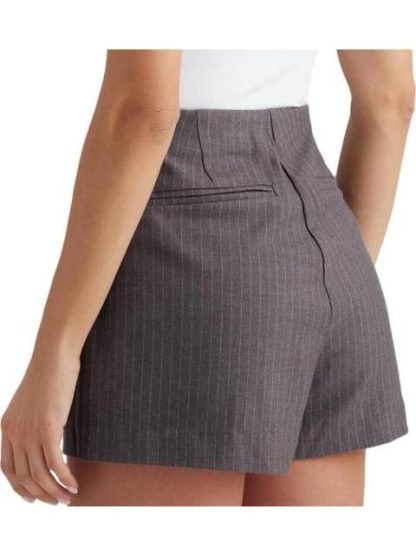 FALDA SHORT CINTURA REGULAR GRIS HOLLY LAND - Image 3