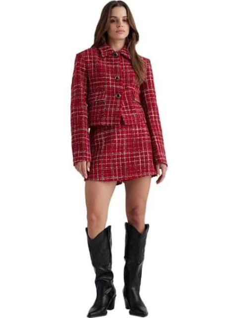 FALDA SHORT CINTURA REGULAR ROJO HOLLY LAND