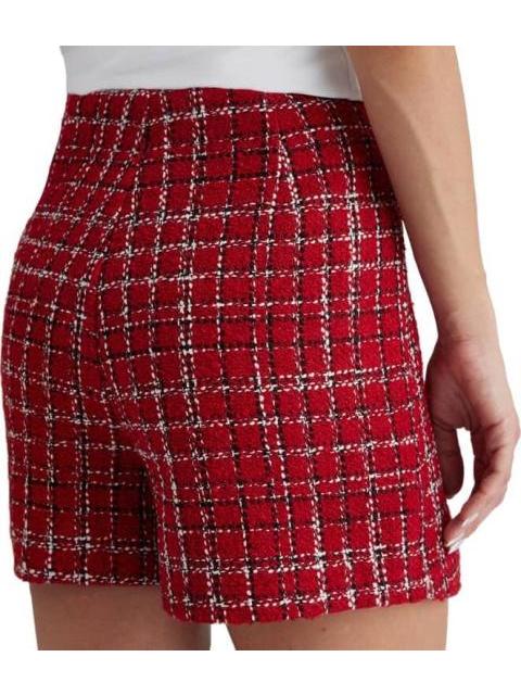FALDA SHORT CINTURA REGULAR ROJO HOLLY LAND - Image 4