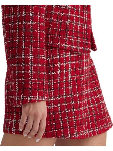 FALDA SHORT CINTURA REGULAR ROJO HOLLY LAND - Image 5