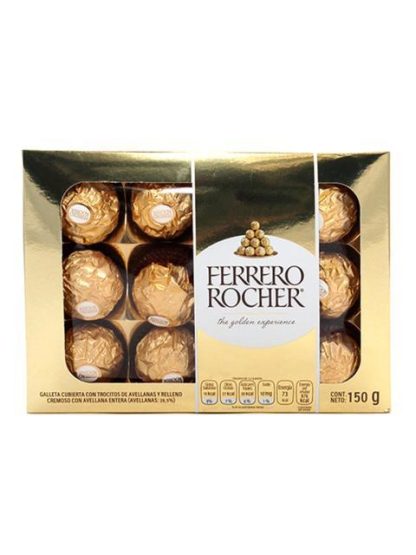 FERRERO ROCHER CON 24 CHOCOLATES