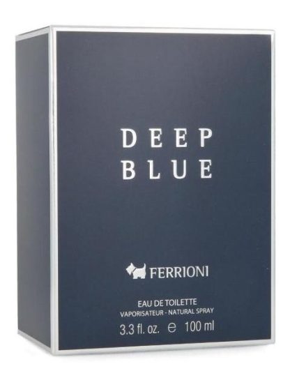 FERRIONI DEEP BLUE 100ML EDT SPRAY - Image 3