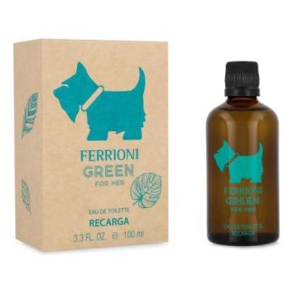 FERRIONI GREEN FOR HER 100ML EDT REFILL - DAMA