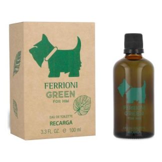 FERRIONI GREEN FOR HIM 100ML EDT REFILL - CABALLERO