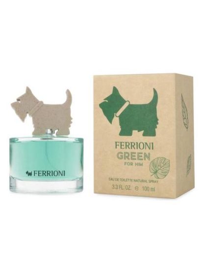FERRIONI GREEN FOR HIM 100ML EDT SPRAY - CABALLERO