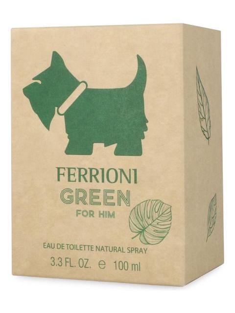 FERRIONI GREEN FOR HIM 100ML EDT SPRAY - CABALLERO - Image 3