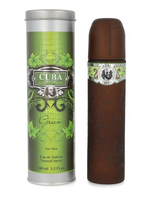 FRAGANCIA CUBA GREEN BY CUBA EDT CABALLERO 105 ML ITEM_SKU 5425017736264