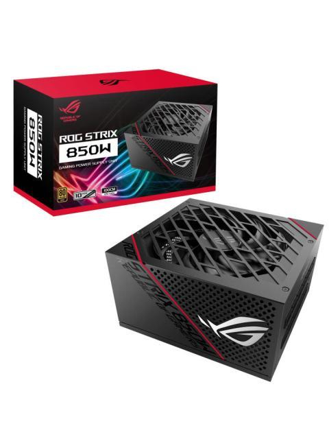 FUENTE DE PODER ASUS ROG STRIX 850G 80 PLUS GOLD MODULAR 24-PIN ATX 130MM 850W