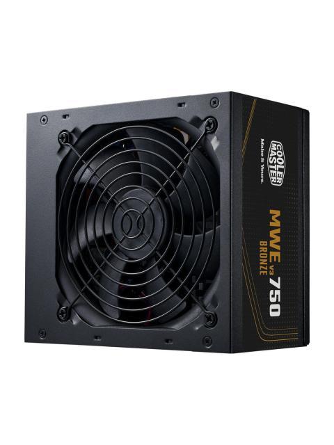 FUENTE DE PODER COOLER MASTER MWE 750 BRONZE V3 80 PLUS BRONZE 24-PIN ATX 120MM 750W