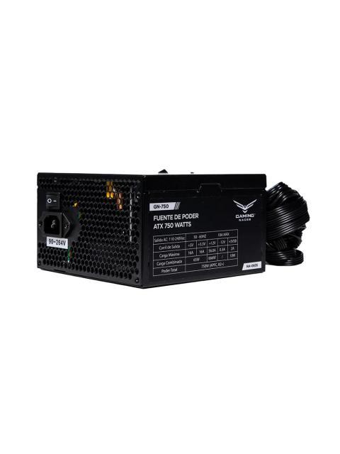 FUENTE DE PODER NACEB NA-0635 80 PLUS BRONZE 24-PIN ATX 120MM 750W
