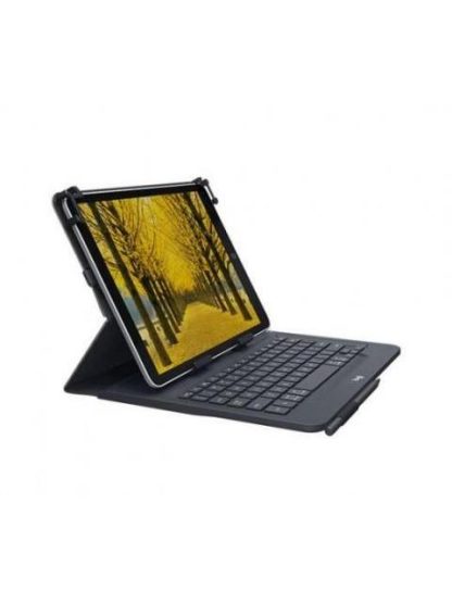 LOGITECH FUNDA CON TECLADO PARA TABLET UNIVERSAL FOLIO 10 BLUETOOTH NEGRO - Image 2