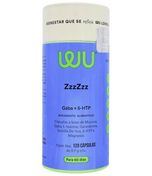 GABA 5HTP 120 CAP WU NUTRITION