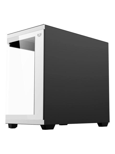 GABINETE BALAM RUSH TANK SUPER 9600 TB CON VENTANA RGB MIDI-TOWER ATX-MICRO-ATX-ITX USB 3.0-2.0 SIN FUENTE 4 VENTILADORES INSTALADOS BLANCO-NEGRO - Image 4
