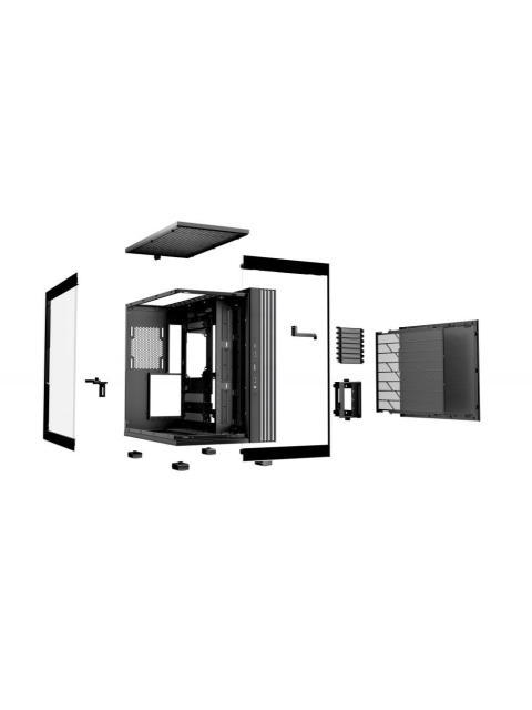 GABINETE BE QUIET! LIGHT BASE 600 DX MIDI-TOWER ATX-MICRO-ATX-MINI-ITX USB 3.0 SIN FUENTE SIN VENTILADORES INSTALADOS NEGRO - Image 4