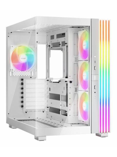 GABINETE BE QUIET! LIGHT BASE 600 LX MIDI-TOWER ATX-MICRO-ATX-MINI-ITX USB 3.0 SIN FUENTE 4 VENTILADORES INSTALADOS BLANCO